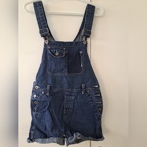 Jean short overalls/dungarees